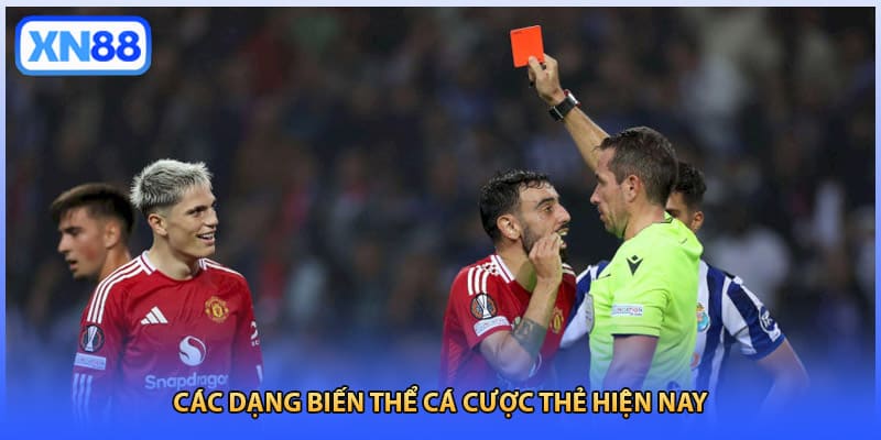 Các dạng biến thể cá cược thẻ hiện nay